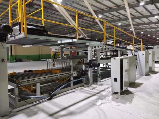 4500 KG 전압 220v 5 플라이 완전 자동 굴곡 카튼 박스 제조 기계 OEM