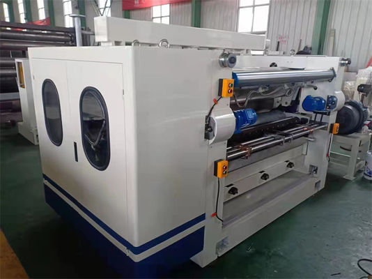 4500 KG 전압 220v 5 플라이 완전 자동 굴곡 카튼 박스 제조 기계 OEM